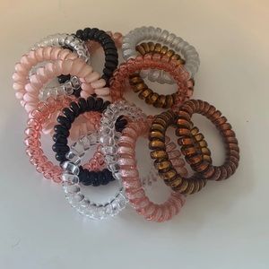 Brand New Set of 15 Spiral Hair Bands